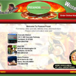 Pizanos Pizza Website